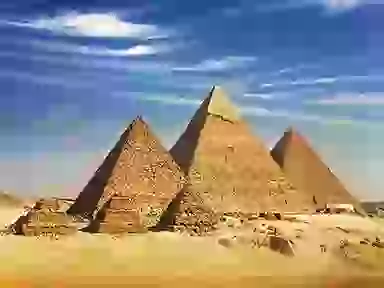 Giza Plateaux, site of Ro-She Khufu harbour