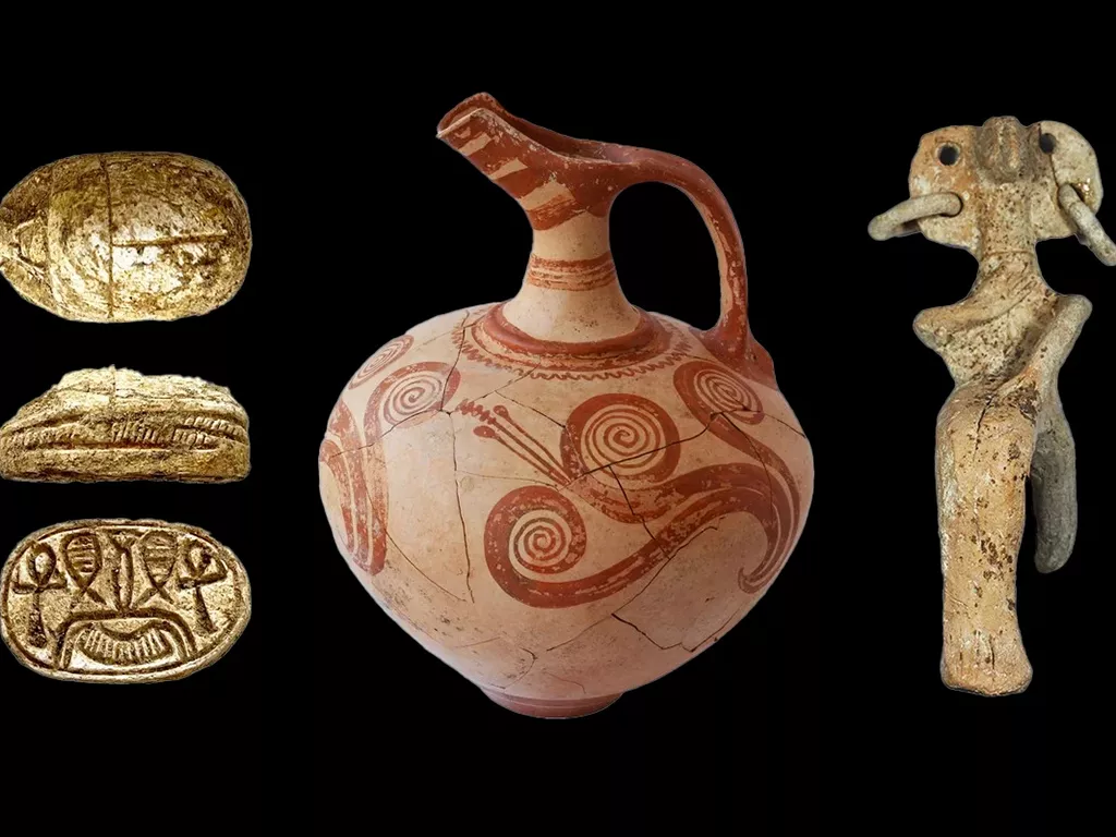 The Bronze Age Harbour of Hala Sultan Tekke, Cyprus - Luxury trade goods found in elite tombs