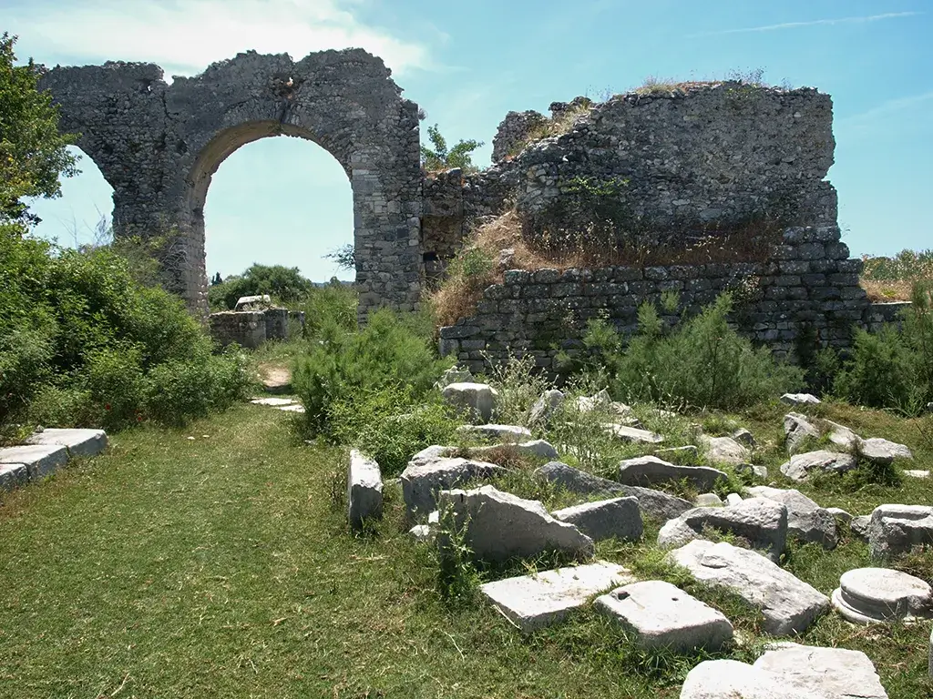 The Bronze Age port of Miletus, c. 2000 BC – c. 1200 BC - The ruins of Miletus
