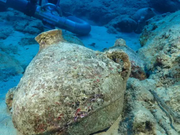 The Early Bronze Age wreck site of Kekova (BBC Image)