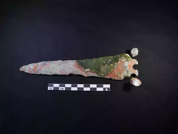 The Antalya Kumluca shipwreck 1600 - 1500 BC A 3,600-Year-Old Bronze Dagger Unearthed from Ancient Shipwreck