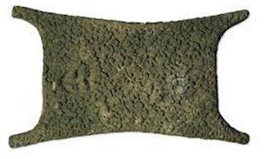 The Antalya Kumluca shipwreck 1600 - 1500 BC Oxhide copper ingot