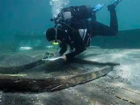 Zambratija Cove shipwreck