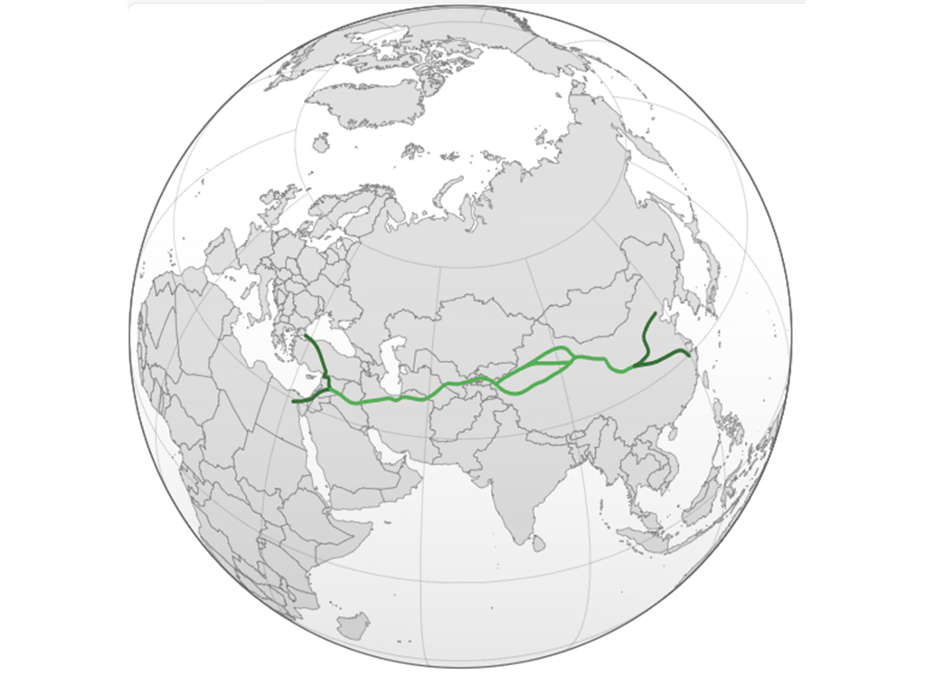 Ancient Overland Trade Routes to the Mediterranean The Silk Road