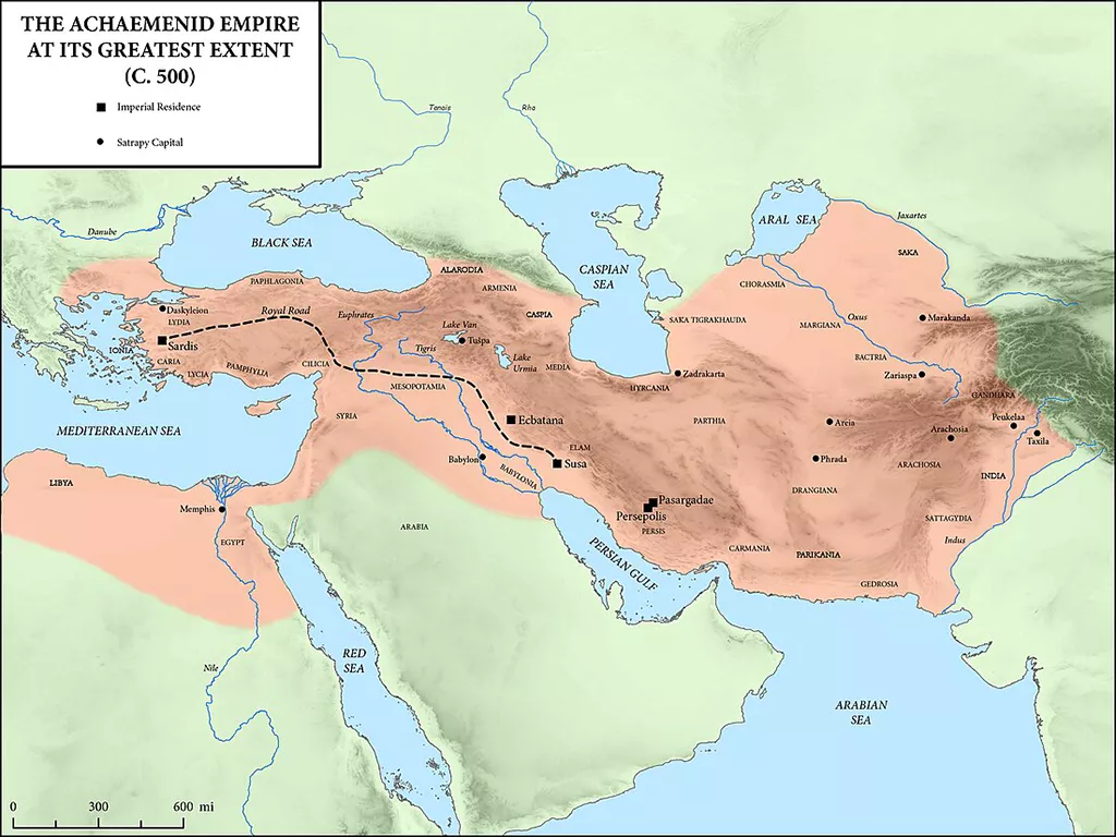 Eight Ancient Overland Trade Routes to the Mediterranean The Royal Road