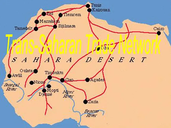 Ancient Overland Trade Routes to the Mediterranean The Trans-Saharan Trade Route