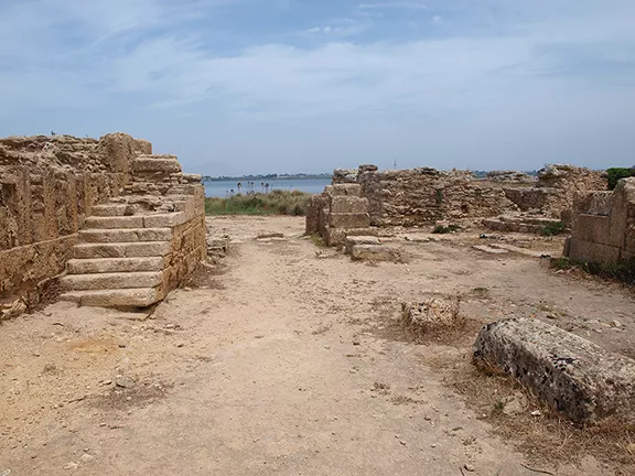 Trade, Conflict, and the Sicilian Wars (580-265 BC) Motia showing typical Carthaginian masonry