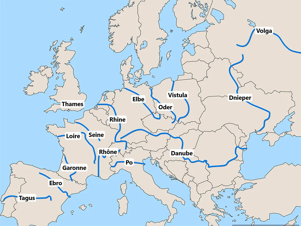The Ancient Tin Roads European rivers created a route nexus