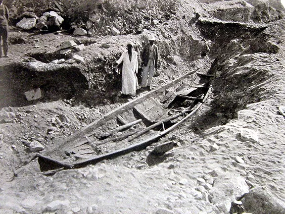 Early Bronze Age Shipbuilding in the Mediterranean: Aegean & Egypt Solar boat excavation 1895