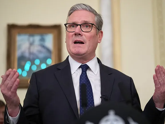 UK Prime Minister Keir Starmer