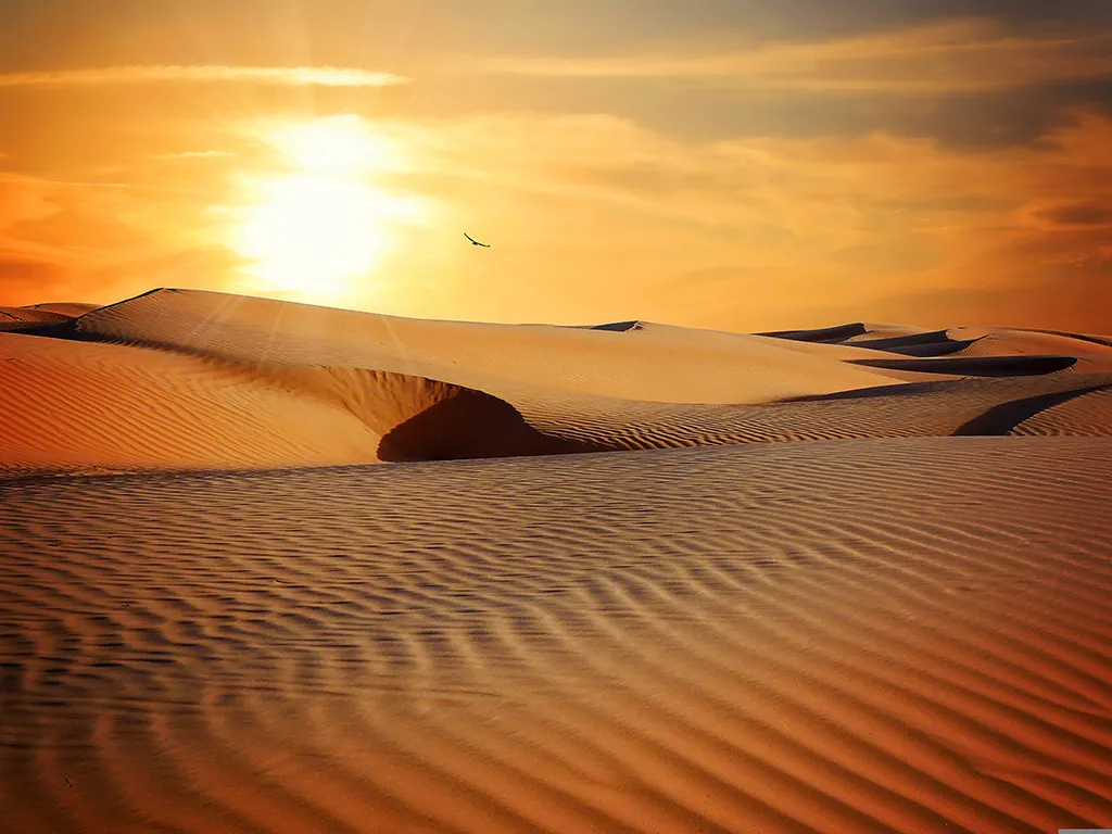 The Desertification of the Sahara Desert after 4000 BC 