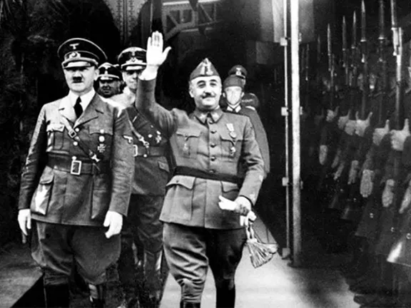 Britain's Plans to Defend Gibraltar in WWII Hitler and Franco