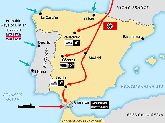 Gibraltar's Finest Hour: Franco's Gamble and the Demise of Operation Felix Germany's Plan to Invade Spain