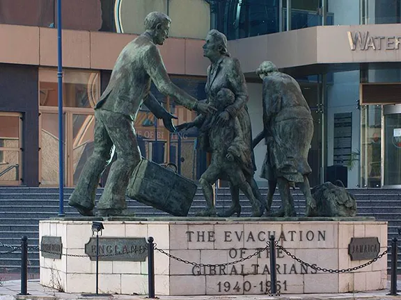 The WW II Evacuation of Gibraltar: A Family's Ordeal Evacuation Memorial Gibraltar