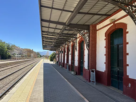Guadix station in 2025