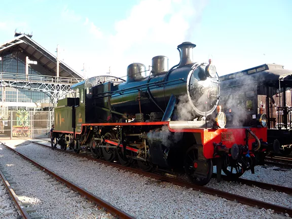 Loco 'GUADIX' in the Railway Museum, Madrid