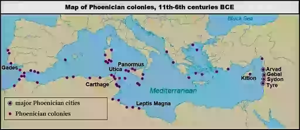 From Trading Post to Emporion in the Mare Nostrum - Phoenician Colonies 11th - 6th centuries BC