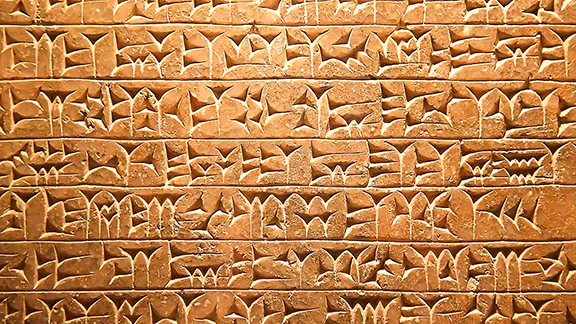 The world’s first courier service in the bronze age Middle East Cunieform script