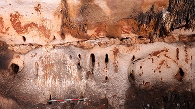 Archaeologists Discover Largest Concentration of Paleolithic Cave Art in Eastern Iberia Cave Art Cueva Dones