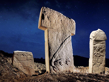 New Discoveries at Göbekli Tepe and Karahan Tepe Göbekli Tepe by night