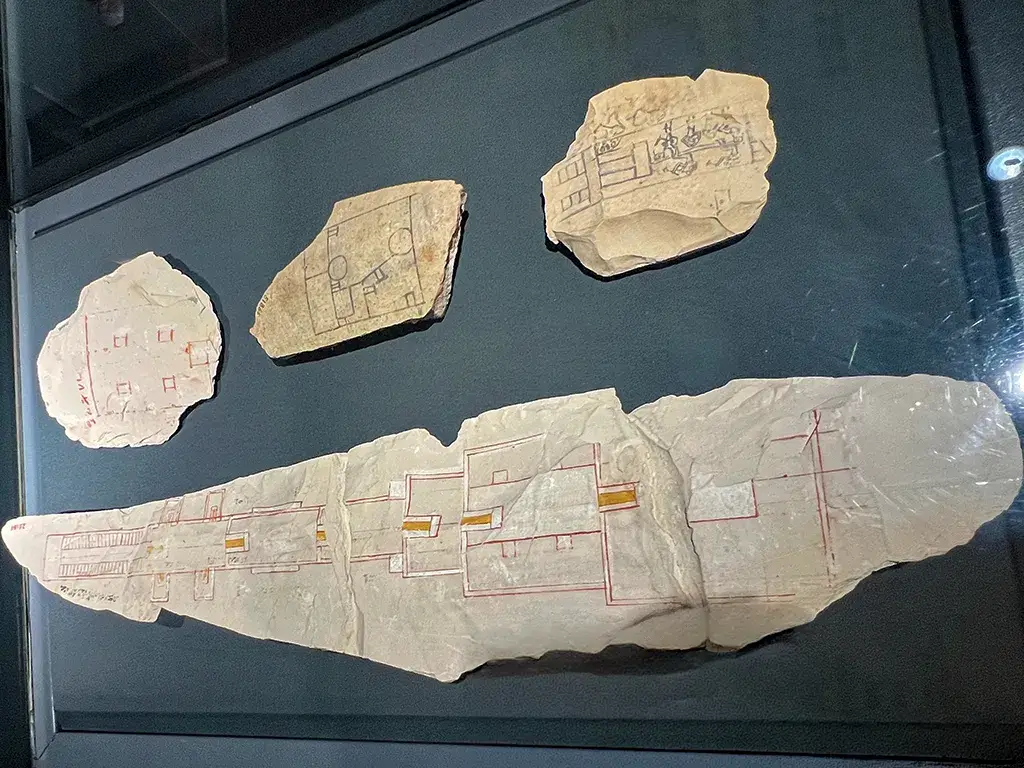 The Secrets of the Ostraca: Valley of the Kings Blueprints - Ostracon of Ramesses IX