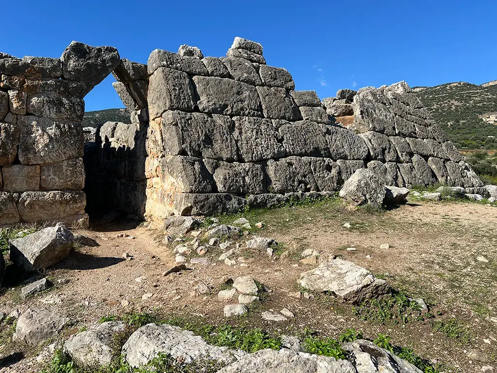 The Pyramid of Elliniko: Mystery of the Argolid Plain - The entrance to the Pyramid of Elliniko