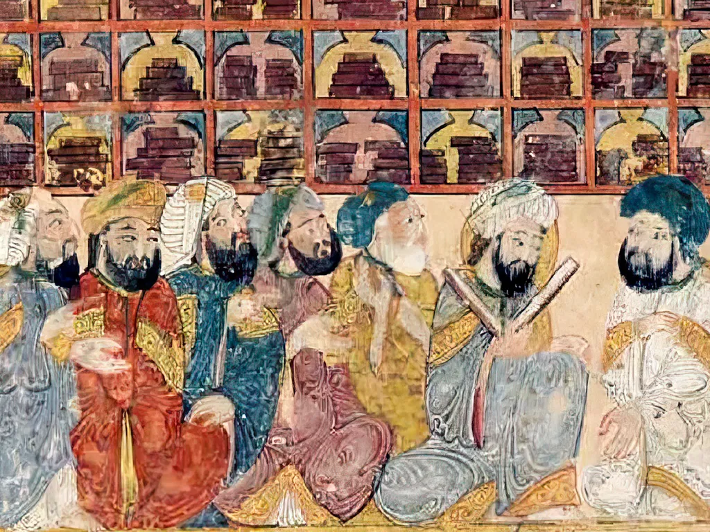 Six Great Ancient Libraries: Humanity's Lost Knowledge Hubs House of Wisdom from contemporary relief