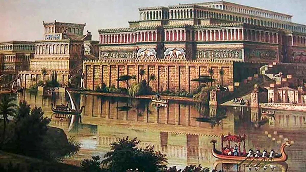 Six Great Ancient Libraries: Humanity's Lost Knowledge Hubs Artists impression of the Library of Ashburnipal