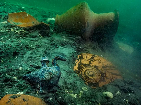 New Discoveries at Ancient Sunken City of Thonis-Heracleion 