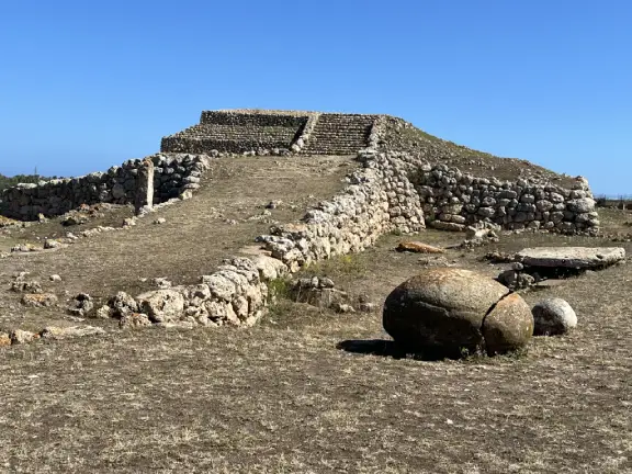 Ziggurat of Monte d'Accoddi Sardinia