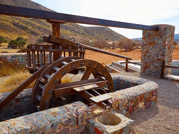 From the Neolithic to the 20th century Noria in Cabo de Gata