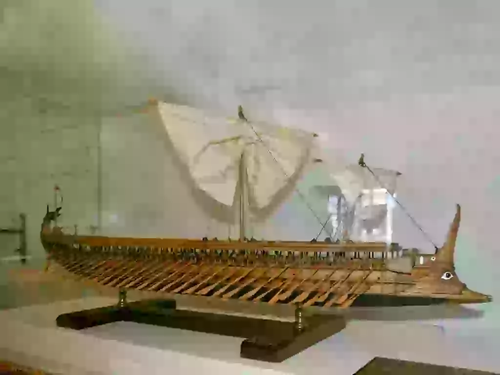 Mediterranean Shipbuilding during the Late Iron Age - Greek Bireme