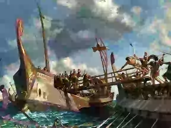 Naval Warfare Iron Age Style