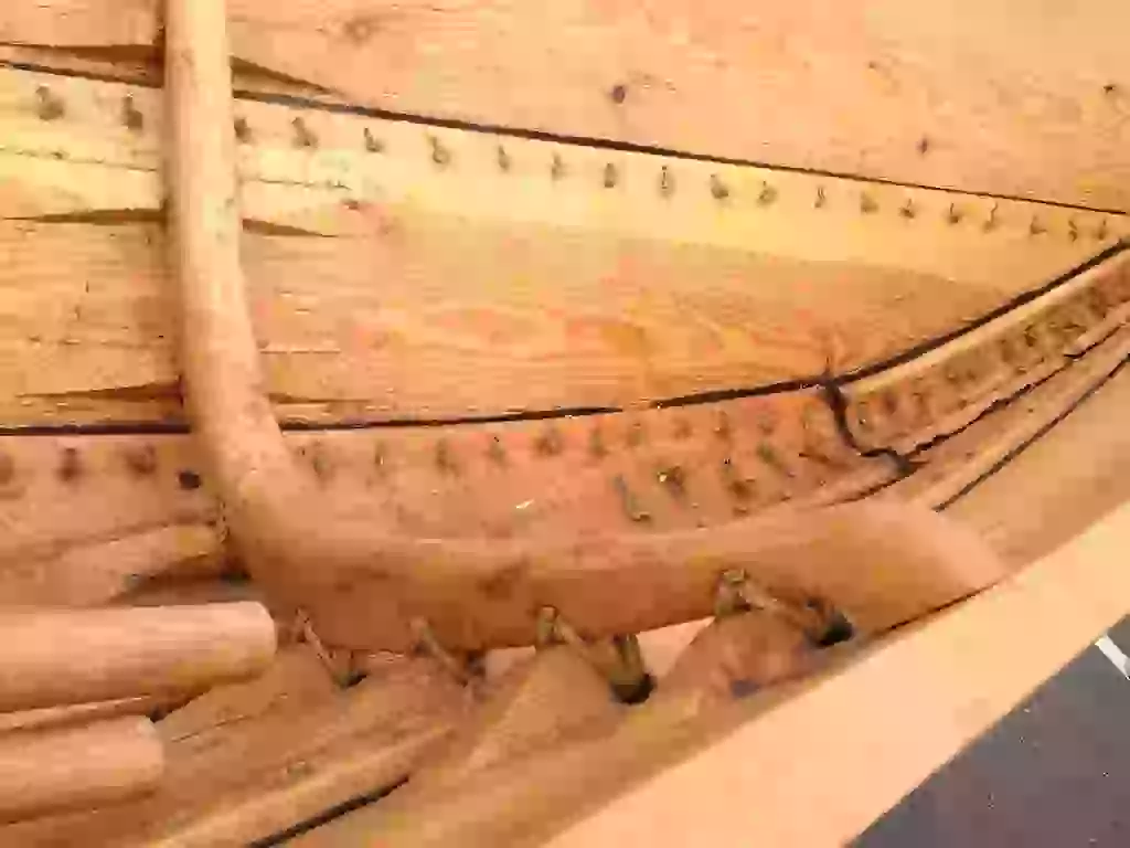 Naval Technology in the Mediterranean during the Roman Era - Sewn Plank and frames details