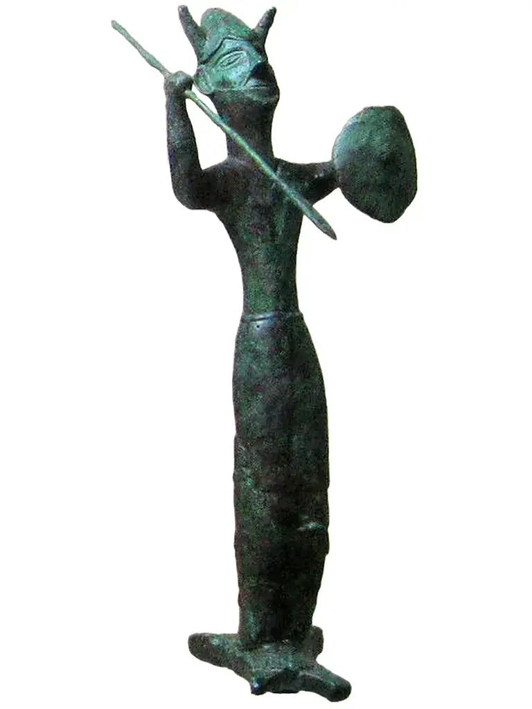 How and Why Cyprus Survived the Collapse of the Bronze Age - Enkomi 'Ingot God'