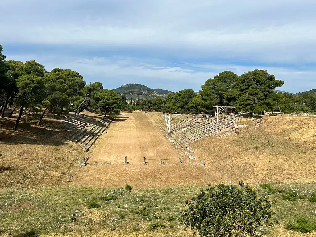 Surviving the Bronze Age Collapse: The Epidaurus Model - The Stadium at the Sanctuary of Asclepius