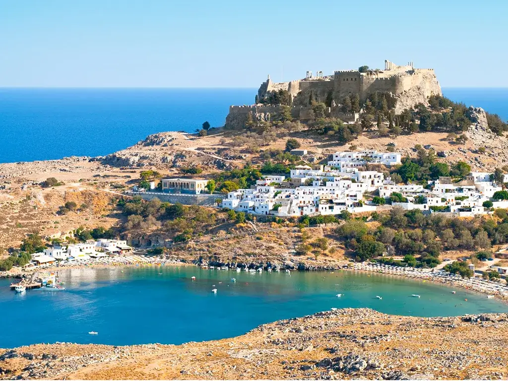 How and Why Rhodes Survived the Bronze Age Collapse - The site of ancient Lindos