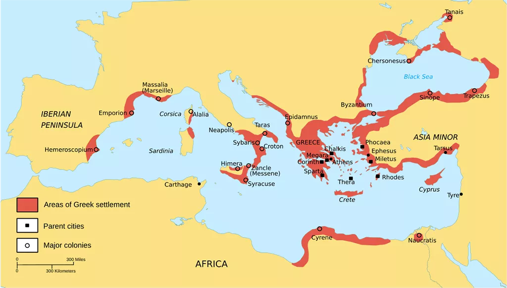 The Phoenicians during and after the bronze age collapse Greek Expansion by c 550 BC