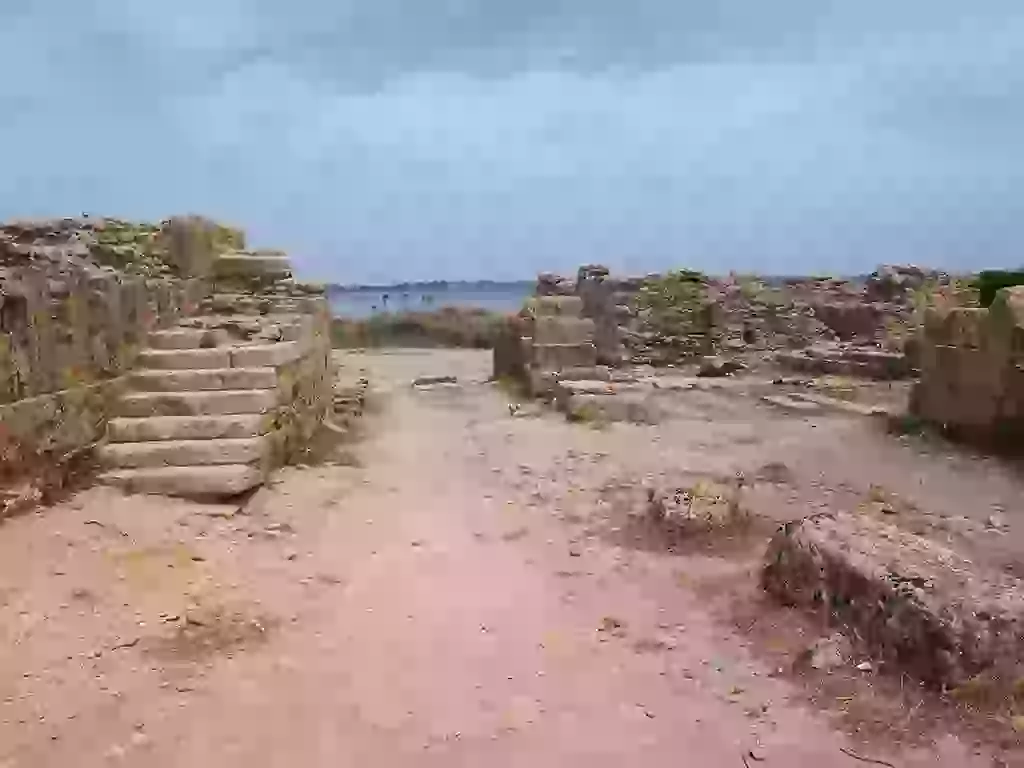 Trade, Conflict, and the Sicilian Wars (580-265 BC) - Motia showing typical Carthaginian masonry