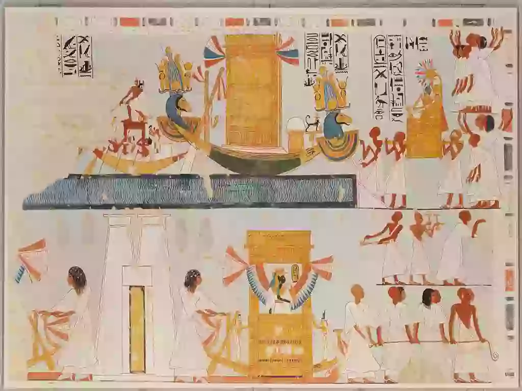 The Wenamun Report: Ancient Egypt's Decline & Sea Peoples' Rise - Credit: The Barque of Amun - The Metropolitan Museum of Art